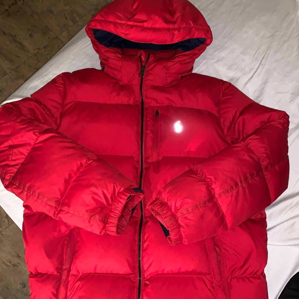 Ralph Lauren reflective puffer coat